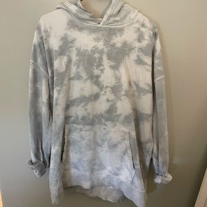 Blue Tie Dye Sweatshirt